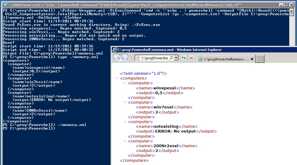 Use PsExec and PowerShell together – 4sysops